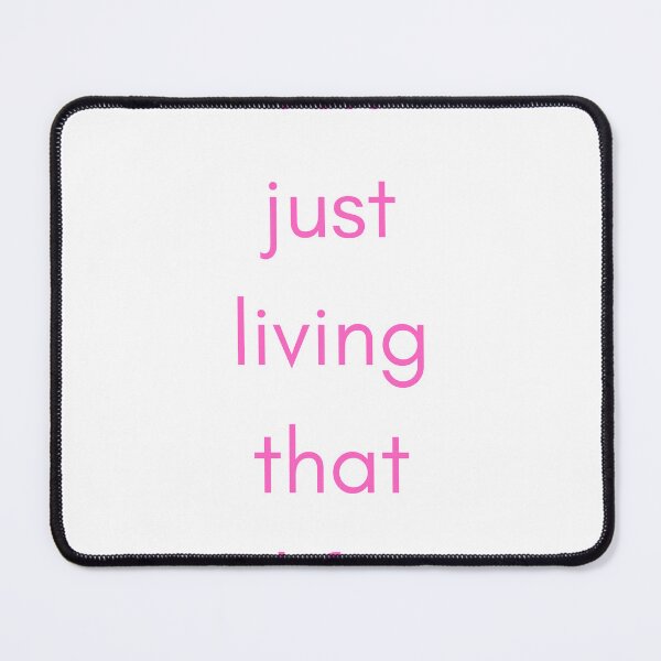 Item preview, Im Just Living That Life Brat Relatable Pink I’m Just A Girl designed and sold by M-and-W.