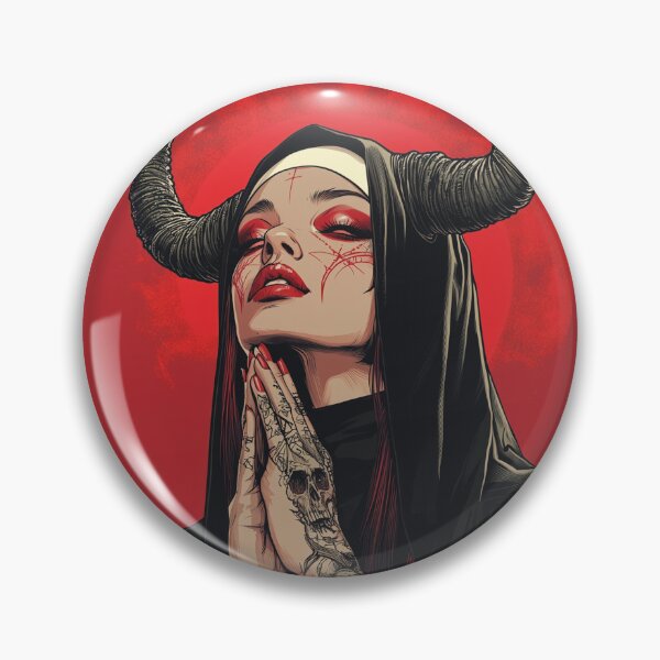 Item preview, Bad Nun designed and sold by CursedbyLilith.