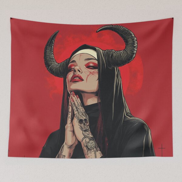 Item preview, Bad Nun designed and sold by CursedbyLilith.