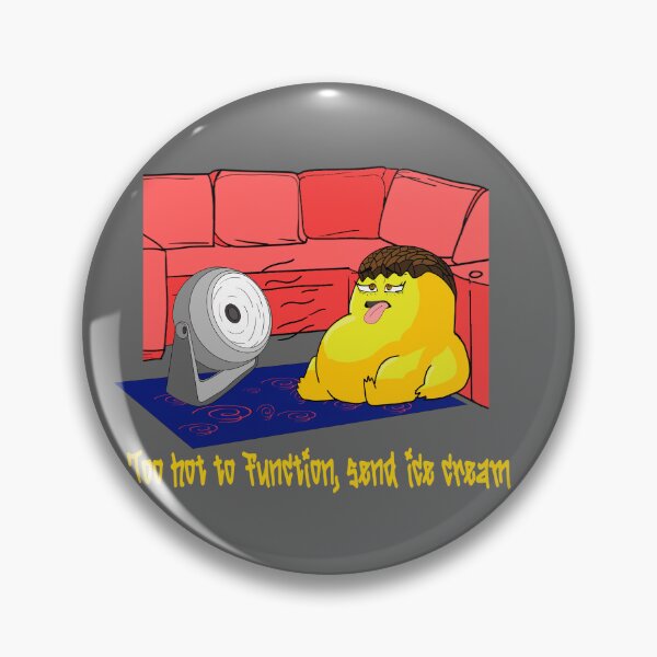 Item preview, Too hot to function, send içe cream designed and sold by captains-pride.