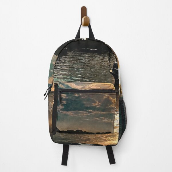 Item preview, Nightfall over the Harbor of Mestre in Italy designed and sold by Tom Sillen.