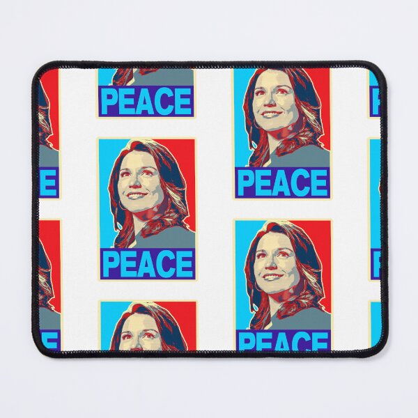 Item preview, Tulsi Supporters ‘Peace’ Campaign  designed and sold by Mr-Right-On.