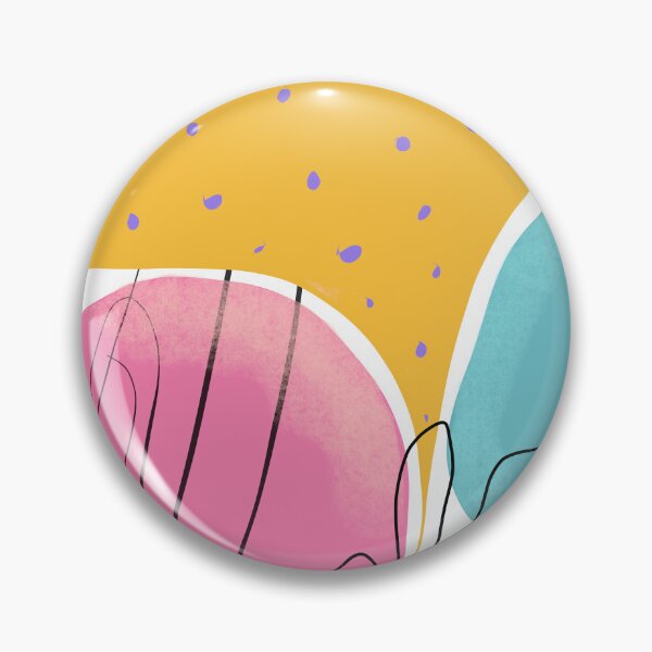 Item preview, Random abstract vibrant color designed and sold by Doodlehomeshop.