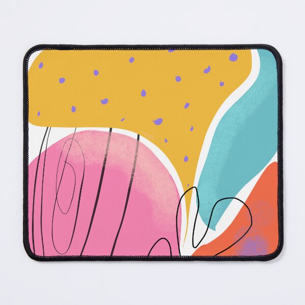 Item preview, Random abstract vibrant color designed and sold by Doodlehomeshop.