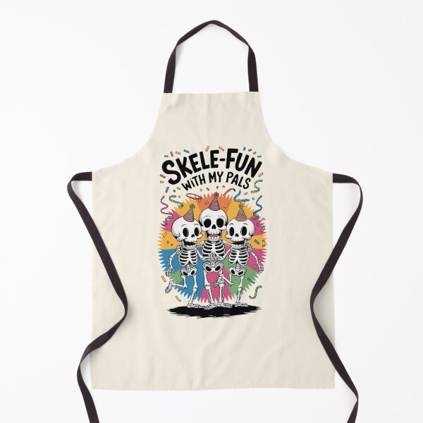 Item preview, Skele-Fun Skeletons Dancing Halloween Tee designed and sold by MolonasDesigns.