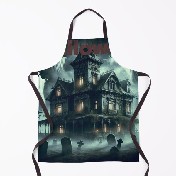 Item preview, HauntedHouse, FullMoon, EerieVibes, HalloweenArt designed and sold by majidi1.