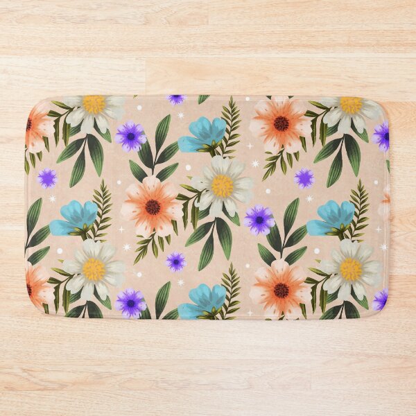 Item preview, Pretty Flowers Seamless Pattern designed and sold by yagniikd-.