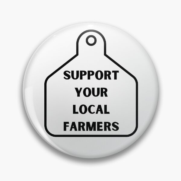 Item preview, support your local farmers  designed and sold by KWleatherandco.