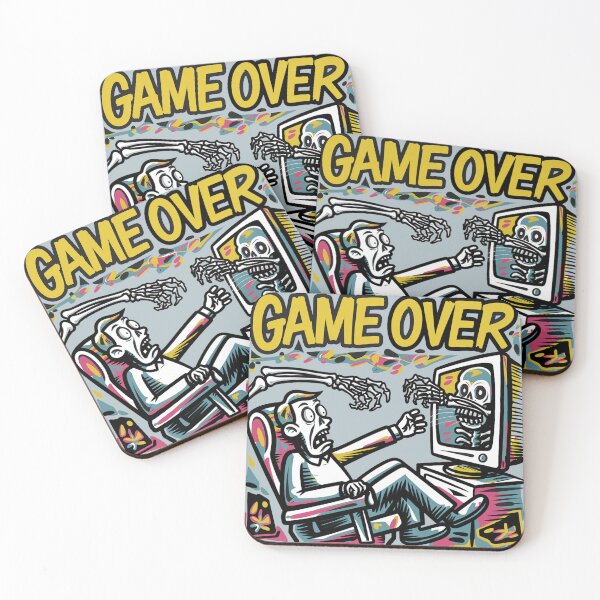 Item preview, Funny Video Gamer Pulled into Game Graffiti designed and sold by Nature's Fancy.