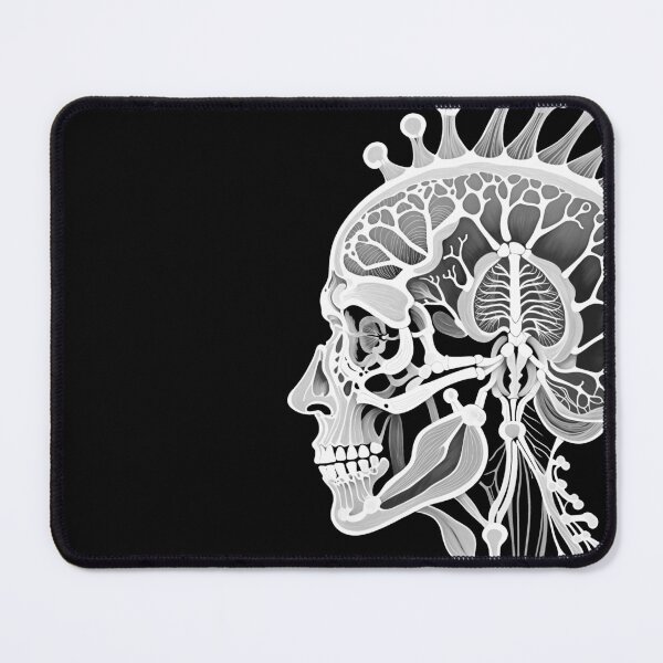 Item preview, Neural Bloom Anatomy Monochrome by Cambrian Alchemist designed and sold by Threehop.