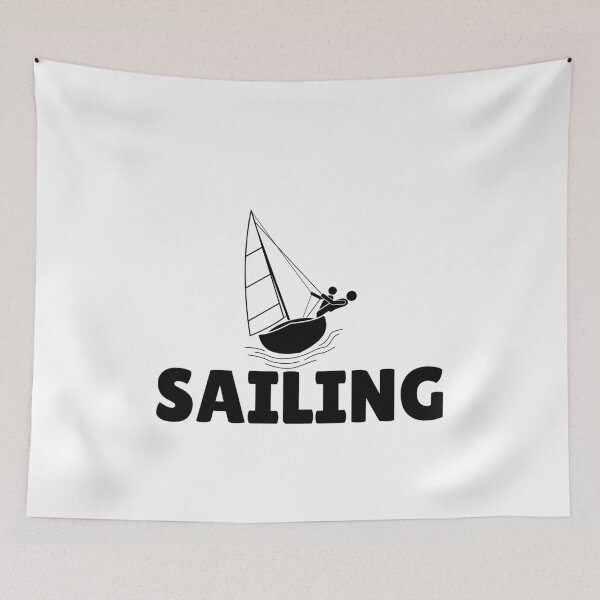 Item preview, SAILING (1) - BLACK designed and sold by ArtsyCity.