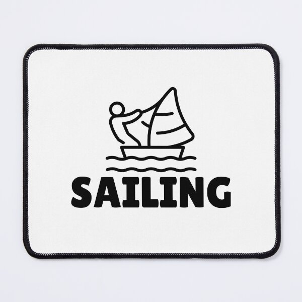 Item preview, SAILING (3) - BLACK designed and sold by ArtsyCity.