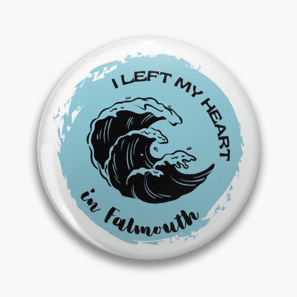 Item preview, I left my heart in Falmouth designed and sold by S-and-W-4ever.