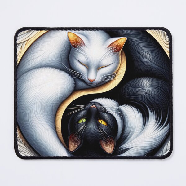 Item preview, YinYangCat, DualHarmony, BlackWhite, CatYinYang designed and sold by majidi1.