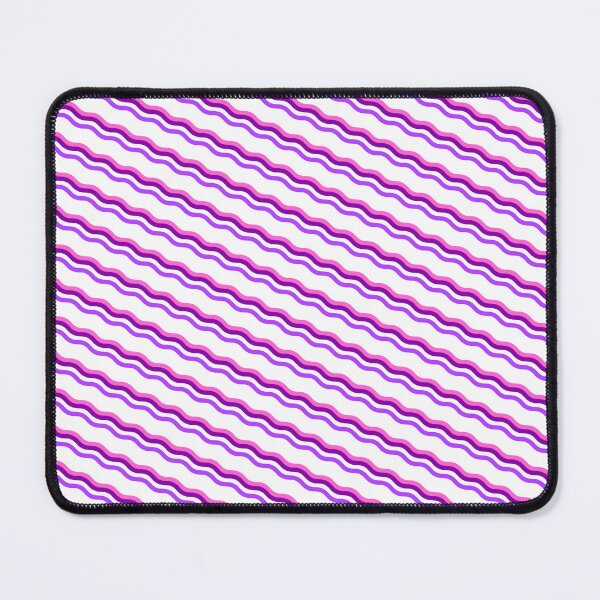 Item preview, Pink Colored Varying Wave Lines Parallel Wavy Strips designed and sold by EvergreenMotifs.