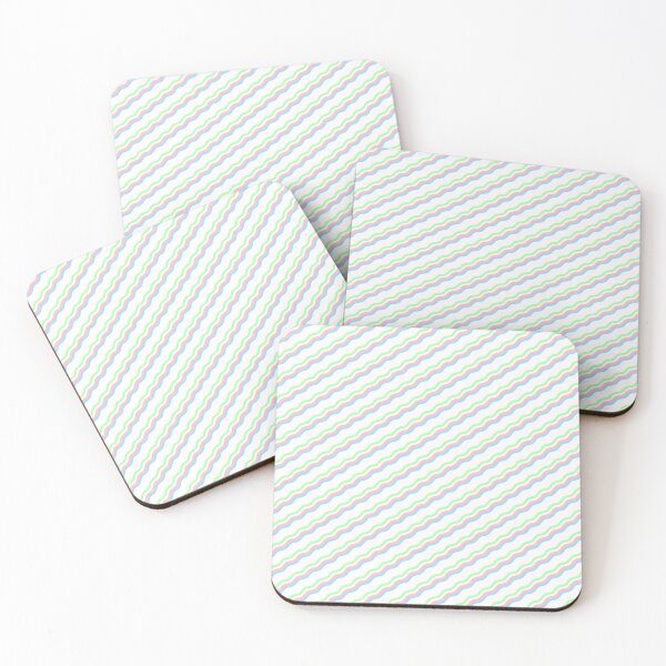 Item preview, Pastel Varying Color Waves Flowing Colorful Waving Cascade designed and sold by EvergreenMotifs.