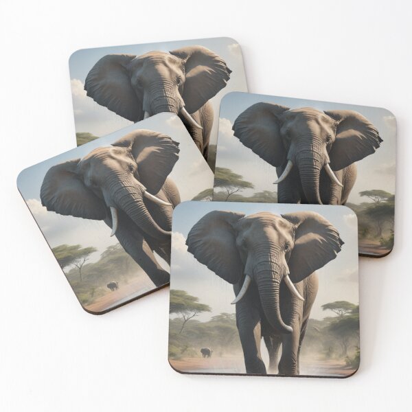 Item preview, African Elephant Playing in Water designed and sold by pmah26.