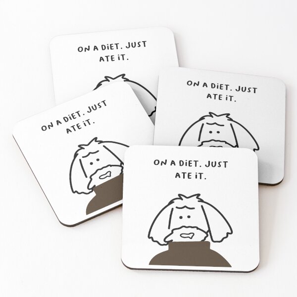 Item preview, On a diet. Just ate it. | Handwritten-style Font designed and sold by RM-Journey.