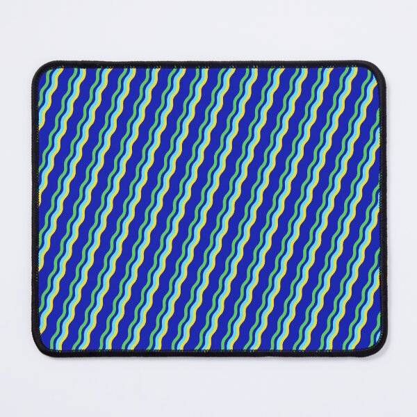 Item preview, Cool Colored Varying Wave Lines Parallel Wavy Strips designed and sold by EvergreenMotifs.