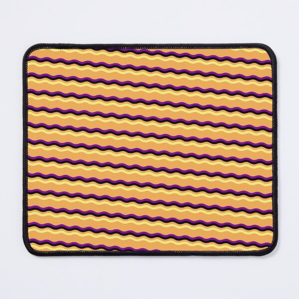 Item preview, Halloween Colored Varying Wave Lines Parallel Wavy Strips designed and sold by EvergreenMotifs.