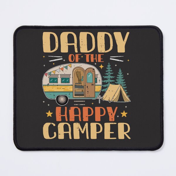 Item preview, Daddy of Happy Camper 1st Birthday Party Retro Mama T-Shirt designed and sold by Fadawich.