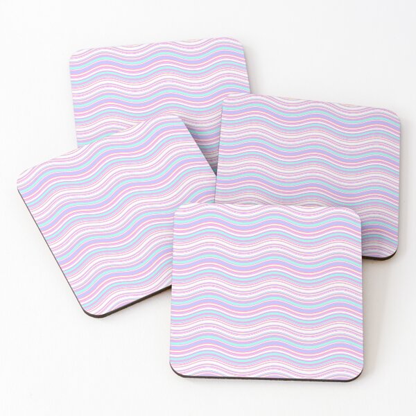 Item preview, Pastel Varying Color Waves Flowing Colorful Waving Cascade designed and sold by EvergreenMotifs.
