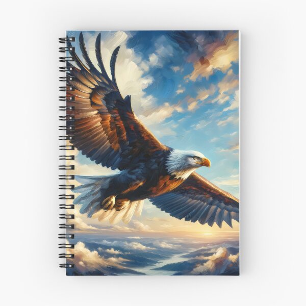 Item preview, Majestic Eagle Soaring in the Sky designed and sold by GoldenPattern.