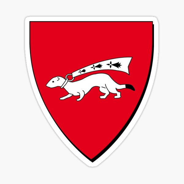Aperçu de l'œuvre Ecus, blasons et armoiries des villes de Bretagne, Vannes créée et vendue par Multinatio.