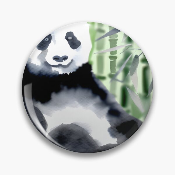 Item preview, Relaxed Panda Among Bamboo designed and sold by GoldenPattern.