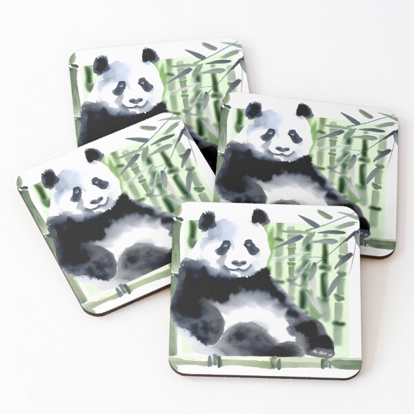Item preview, Relaxed Panda Among Bamboo designed and sold by GoldenPattern.