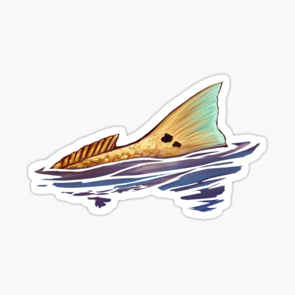 Item preview, Tailing Redfish | Redfish Tail designed and sold by blueshore.