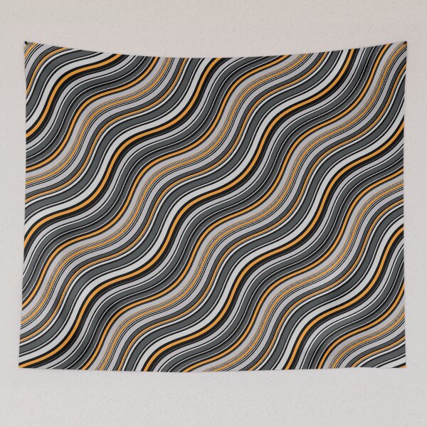 Item preview, Soft Varying Color Waves Flowing Colorful Waving Cascade designed and sold by EvergreenMotifs.