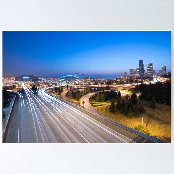 Artikelvorschau, Skyline von Seattle entworfen und verkauft von Stephensimages.