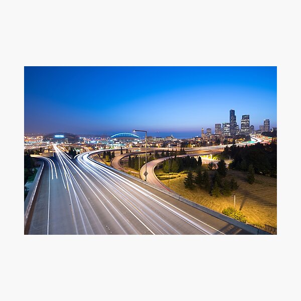 Artikelvorschau, Skyline von Seattle entworfen und verkauft von Stephensimages.