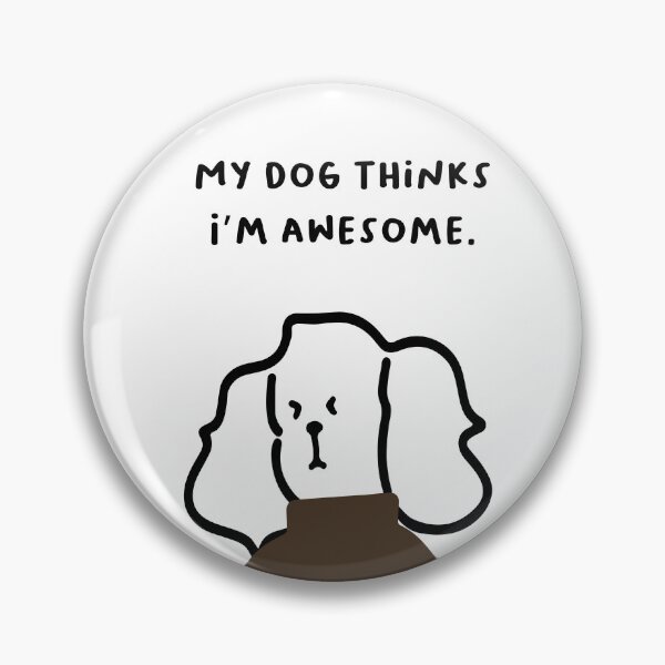 Item preview, My dog thinks I’m awesome. | Handwritten-style Font designed and sold by RM-Journey.