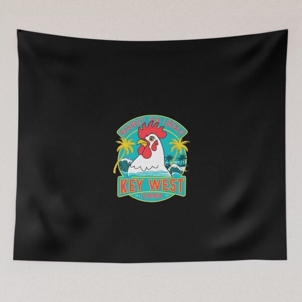 Item preview, RESPECT THE LOCALS" and "KEY WEST FLORIDA designed and sold by justtakemycash.