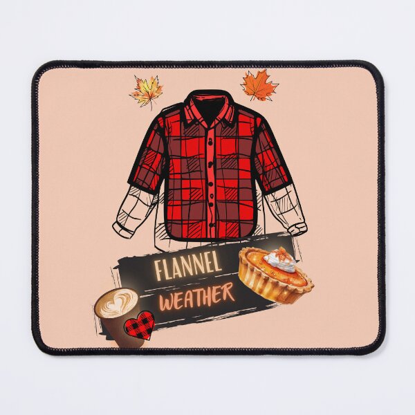 Item preview, "Flannel Weather" Graphic Design for all that's Autumn and Flannel ;)  designed and sold by Lunardreams54.
