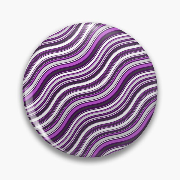 Item preview, Purple Colored Varying Wave Lines Parallel Wavy Strips designed and sold by EvergreenMotifs.