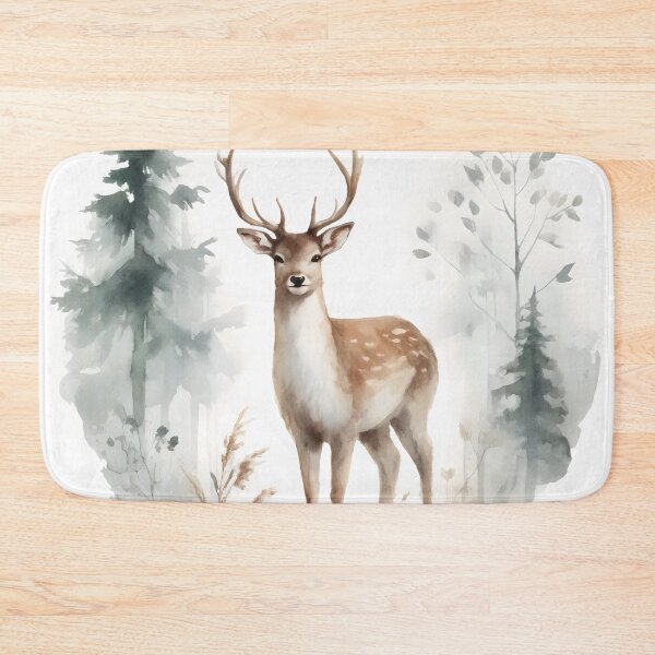 Item preview, Graceful Deer in the Forest designed and sold by GoldenPattern.