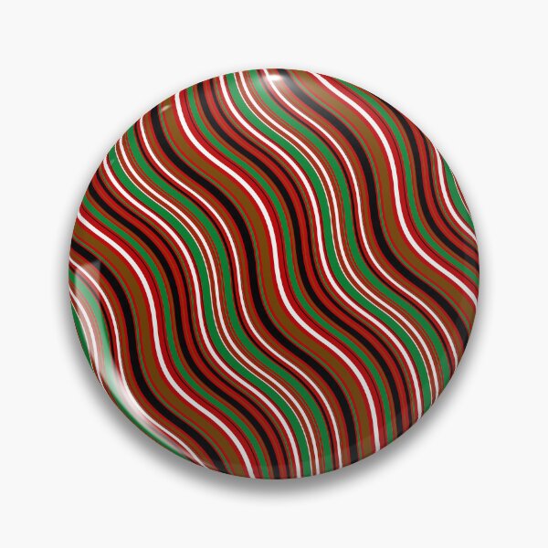 Item preview, Red Colored Varying Wave Lines Parallel Wavy Strips designed and sold by EvergreenMotifs.
