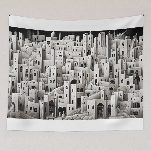 Item preview, Mediterranean Alleys 5 designed and sold by Art-Seeds-Paris.