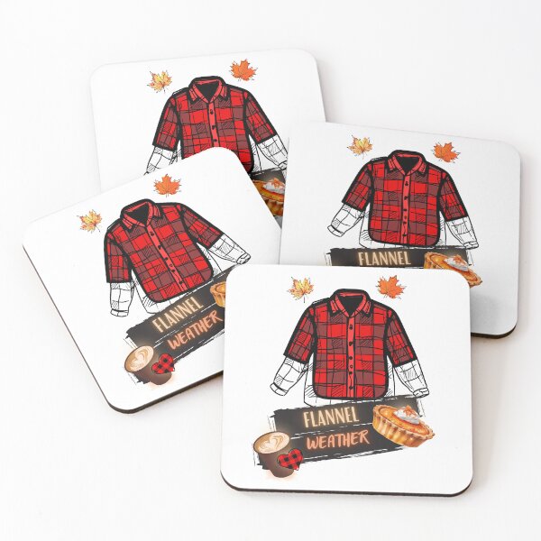Item preview, "Flannel Weather" Graphic Design for all that's Autumn and Flannel ;)  designed and sold by Lunardreams54.