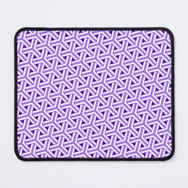 Item preview, Multicolor Triangle Geometry Japanese Style Pattern Purple designed and sold by EvergreenMotifs.