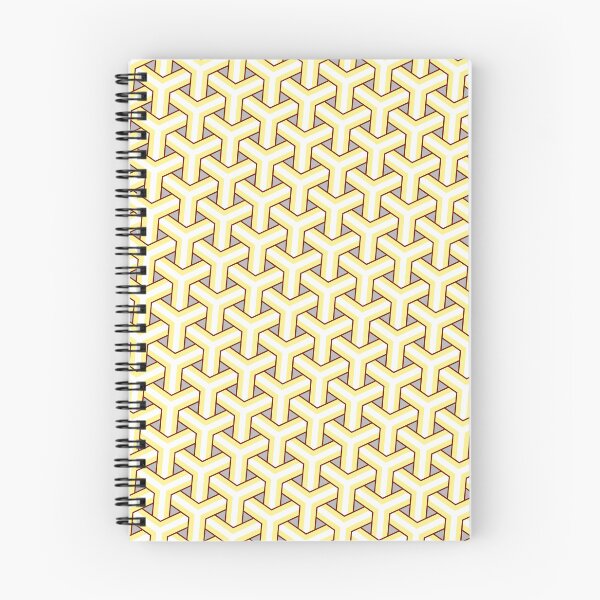 Item preview, Multicolor Triangle Geometry Japanese Style Pattern Yellow designed and sold by EvergreenMotifs.