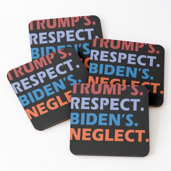 Item preview, Trump's Respect, Biden's Neglect designed and sold by anaotradnova.