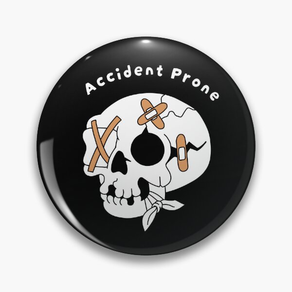 Item preview, Accident Prone Bandage Skull designed and sold by Senisuram.