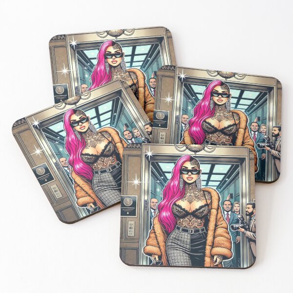 Item preview, Tattooed Lady 7 designed and sold by PoloPrintsUK.