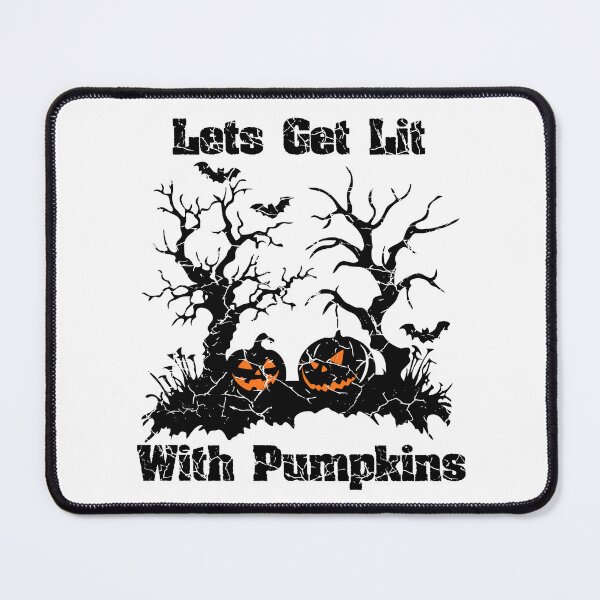 Item preview, Lets Get Lit With Pumpkins (with Black Distressed Lettering) designed and sold by VelvetRoom.