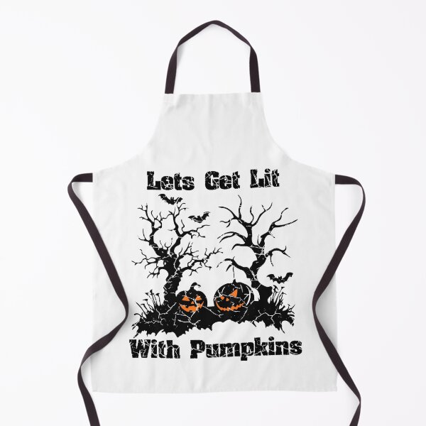 Item preview, Lets Get Lit With Pumpkins (with Black Distressed Lettering) designed and sold by VelvetRoom.