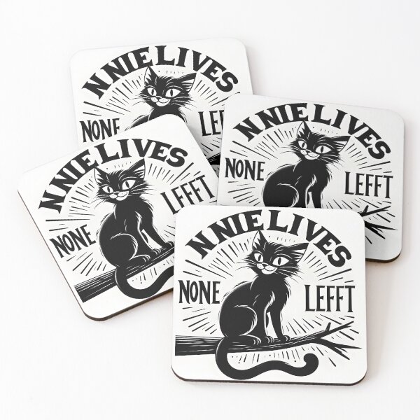 Item preview, Nine Lives None Left designed and sold by Pixel-Lift.